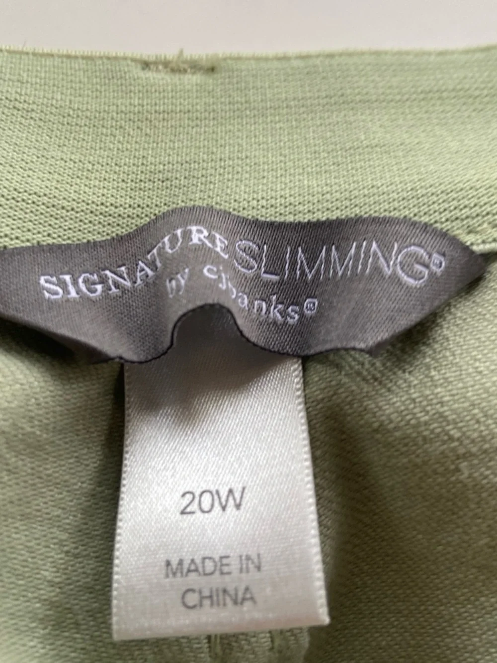 Women's Straight Leg Pants in Light Olive